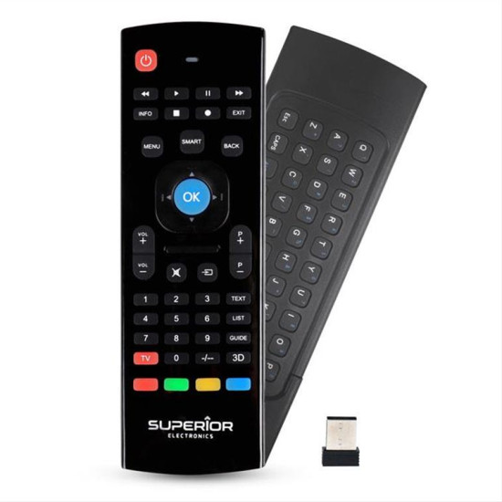 SUPERIOR COMBINED KEYBOARD 2 IN 1 Πληκτρολόγιο και τηλεχειριστήριο για Samsung smart TVs SUPERIOR COMBINED KEYBOARD 2 IN 1 Πληκτρολόγιο και τηλεχειριστήριο για Samsung smart TVs