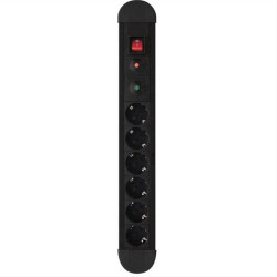 Protection Socket 6 x Schuko Power On SPU-06K Protection Socket 6 x Schuko Power On SPU-06K