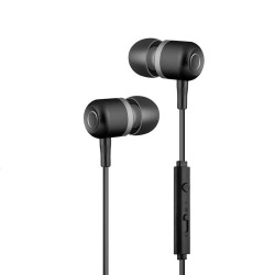 Mobile earphones Yookie Y619, Microphone, BLACK - 20461 Mobile earphones Yookie Y619, Microphone, BLACK - 20461