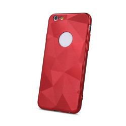 Geometric Shine case for iPhone 8 Plus red GSM045241