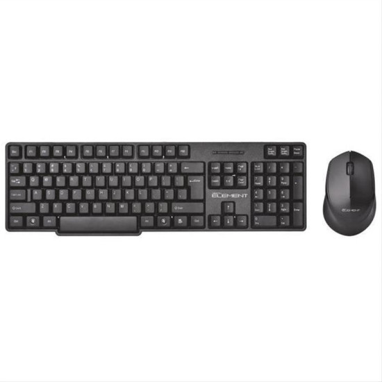 Keyboard & Mouse Wireless Element KB-255WMS
