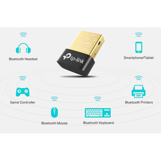 TP-LINK Bluetooth 4.0 Nano USB Adapter UB400, Ver. 1.0