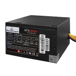 POWERTECH τροφοδοτικό για PC PT-905, 600W, 120mm Fan