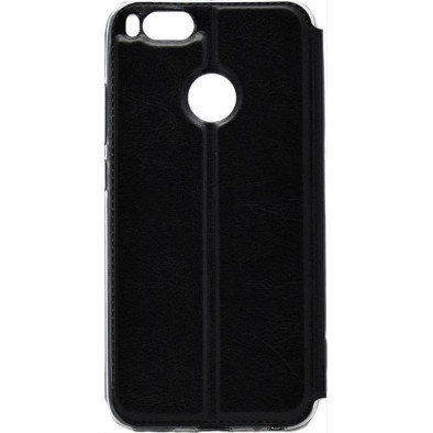 POWERTECH θήκη Magnet View Leather για Xiaomi Mi A1/5X, μαύρη