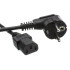 POWERTECH Καλώδιο τροφοδοσίας CAB-P020, 3x 0.75mm, CCS, 1.5m, μαύρο
