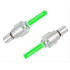 Καπάκι βαλβίδας ποδηλάτου AG304B, LED, 6.5cm, 2τμχ, πράσινο