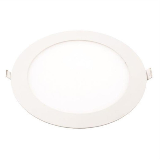 LED Slim panel light round 12W 3000K