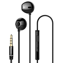 Baseus wire earphones Encok H06 black