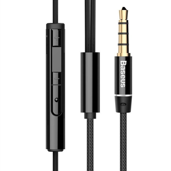 Baseus wire earphones Encok H06 black