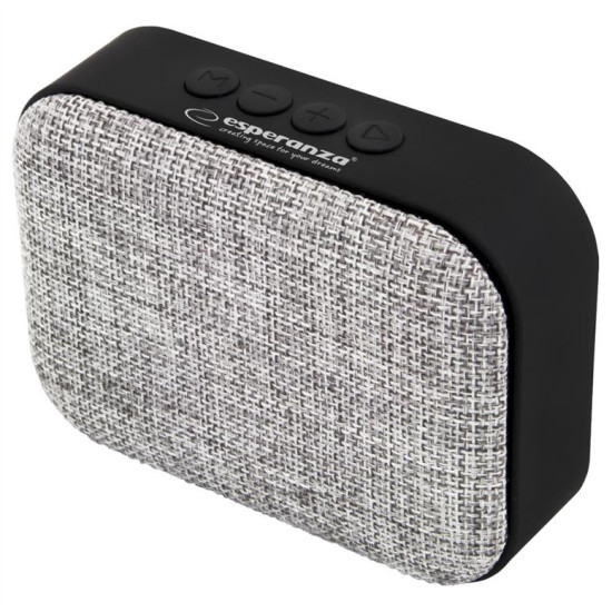 Esperanza Speaker Bluetooth FM Samba grey EP129E
