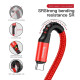 BASEUS cable Fish eye Spring Type C 2A 1m red CATSR-09