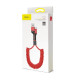 BASEUS cable Fish eye Spring Type C 2A 1m red CATSR-09