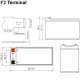 Μπαταρία μολύβδου 12V 7.2Ah, με F2 terminals
