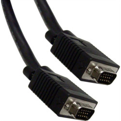 POWERTECH Καλώδιο VGA HD 15pin male - male, 1.5m , μαύρο