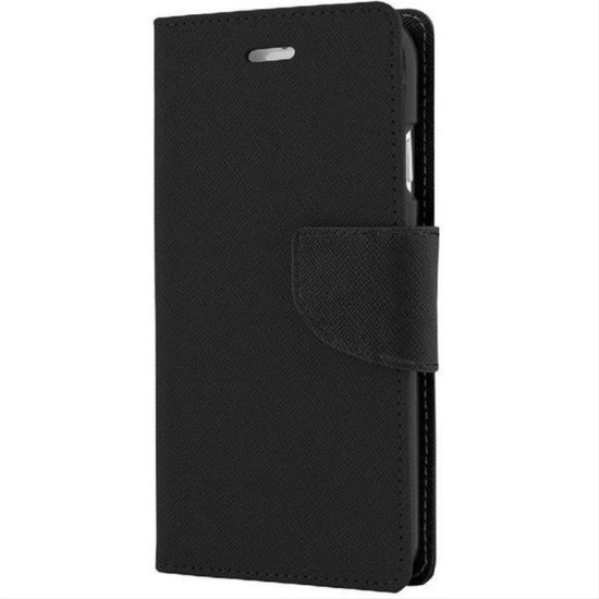 POWERTECH Θήκη Fancy Book για Huawei Y6II/Honor 5A, Black