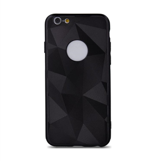 Geometric Matt case for iPhone 7 Plus black