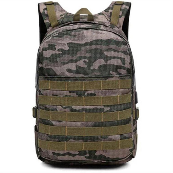 Camo Σακίδιο πλάτης για laptop έως 15,6", με ενσωματωμένη θύρα USB NOD Camo