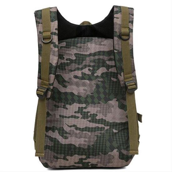 Camo Σακίδιο πλάτης για laptop έως 15,6", με ενσωματωμένη θύρα USB NOD Camo