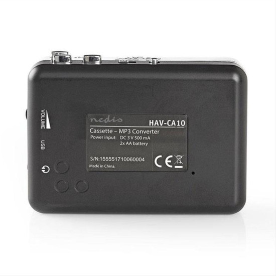 NEDIS Μετατροπέας κασετών σε MP3 ACGRU100GY NEDIS Μετατροπέας κασετών σε MP3 ACGRU100GY
