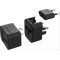 HOCO travel charger universal convertel (EU/US/UK/AU) AC1 black