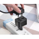 HOCO travel charger universal convertel (EU/US/UK/AU) AC1 black