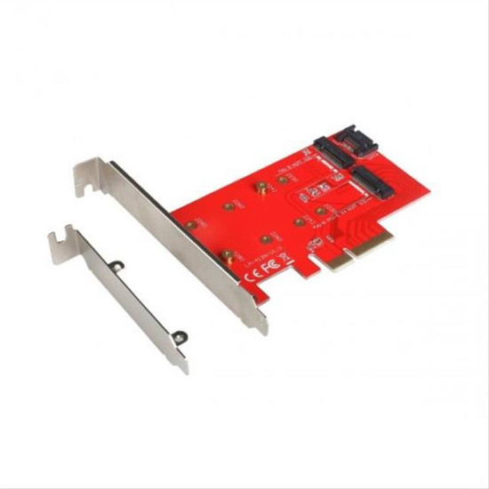 i-tec Adapter PCI-E SAT A 2x M.2 Card PCI-E/SAT PCE2M2