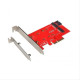 i-tec Adapter PCI-E SAT A 2x M.2 Card PCI-E/SAT PCE2M2
