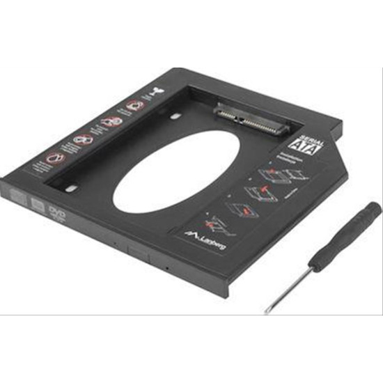 LANBERG Slim Mounting Frame for 2,5 inch. drive to 5,25 inch IF-SATA-10 LANBERG Slim Mounting Frame for 2,5 inch. drive to 5,25 inch IF-SATA-10