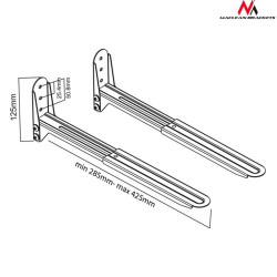 Maclean Microwave oven bracket MC-776 B για φούρνο μικροκυμάτων φουρνάκι Maclean Microwave oven bracket MC-776 B για φούρνο μικροκυμάτων φουρνάκι