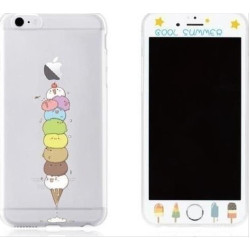 Tempered Glass WK for i7 + 3D TPU Case WTP003/ML005 Tempered Glass WK for i7 + 3D TPU Case WTP003/ML005