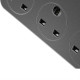Πολύπριζο, LDNIO SC3631, 3 υποδοχές, 6 φόρτισης USB θύρες, 3.4A, 1,6m, Μαύρο