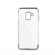 Plating Soft TPU case for Samsung J4 2018 silver GSM039808