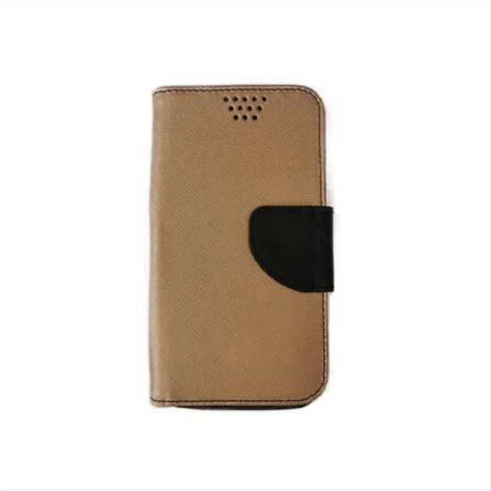 Smart Universal Fancy Silicon case 5,0" 80x145 gold-black GSM031110