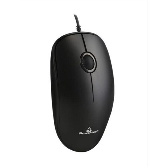 POWERTECH Ενσύρματο ποντίκι, Οπτικό, 1000DPI, USB, μαύρο PT-681 POWERTECH Ενσύρματο ποντίκι, Οπτικό, 1000DPI, USB, μαύρο PT-681