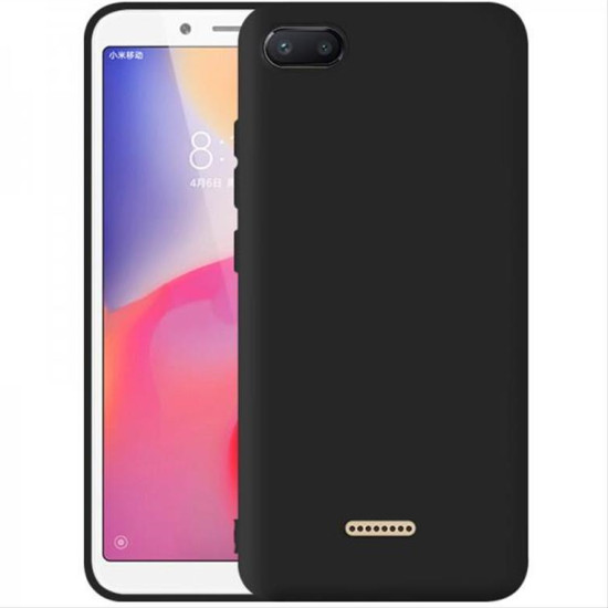 Back Case MATT - XIAOMI REDMI 6/6A Black