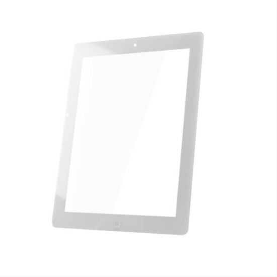 Touch Panel for iPad4 full front set white T_0010313
