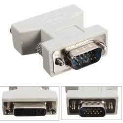 POWERTECH Adapter VGA 15pin male σε DVI-I 24+5 F, συμβατό και με 24+1 POWERTECH Adapter VGA 15pin male σε DVI-I 24+5 F, συμβατό και με 24+1
