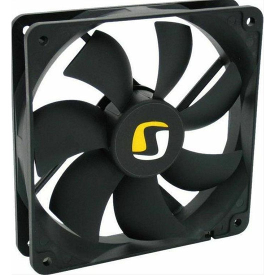 SilentiumPC Case fan - Zephyr 120x120x25mm - quiet 13,6 dBA BOX