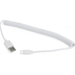 Gembird Micro-USB 2.0 Cable AM-MBM5P/Spiral/1.5m