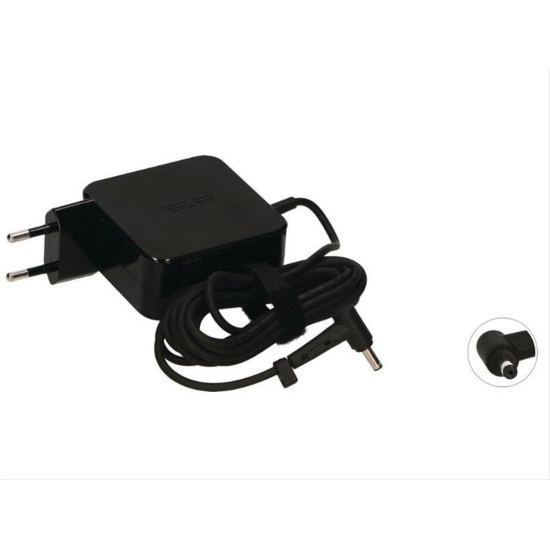 Original AC Adapter 19V 45W Black (Fixed EU Plug) 0A001-00232500