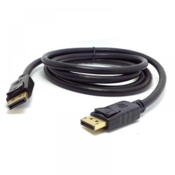 Καλώδιο DeTech DP 14+1 cooper, 1.8m, Μαύρο - 18270 Καλώδιο DeTech DP 14+1 cooper, 1.8m, Μαύρο - 18270
