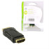 Αντάπτορας HDMI θηλ. - HDMI θηλ. (μούφα) με επίχρυσες επαφές.
