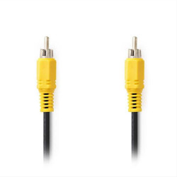 Καλώδιο εικόνας RCA αρσ. Composite - RCA αρσ. Composite , 5m. Καλώδιο εικόνας RCA αρσ. Composite - RCA αρσ. Composite , 5m.