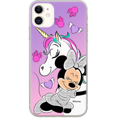 CASE OVERPRINT Minnie 036 iPhone XS Pink
