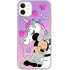 CASE OVERPRINT Minnie 036 iPhone XS Pink