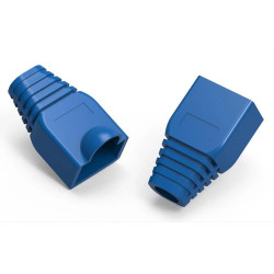 POWERTECH Κάλλυμα για βύσμα δικτύου RJ45, Blue, 10τμχ