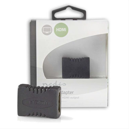 Αντάπτορας HDMI θηλ. - HDMI θηλ. (μούφα) με επίχρυσες επαφές. NEDIS CVBW34900AT