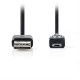 Αντάπτορας / Καλώδιο USB 2.0 θηλ. - USB micro B αρσ. NEDIS CCGP60570BK02