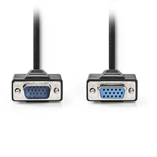 Καλώδιο VGA αρσ. - VGA θηλ., 3m. NEDIS CCGP59100BK30