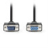 Καλώδιο VGA αρσ. - VGA θηλ., 3m. NEDIS CCGP59100BK30